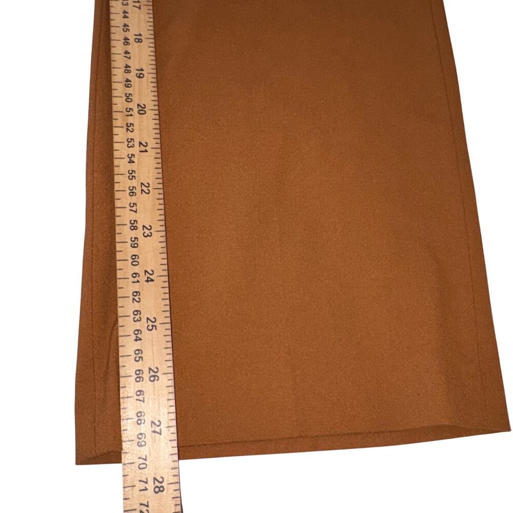 Bolongaro Trevor Men's Trousers Brown Rust Retro London Style Wide Leg - Picture 7 of 8